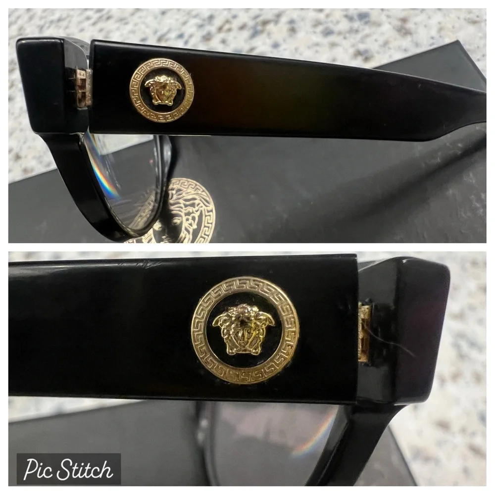 COA VERSACE Box comes with free glasses frame that was repaired